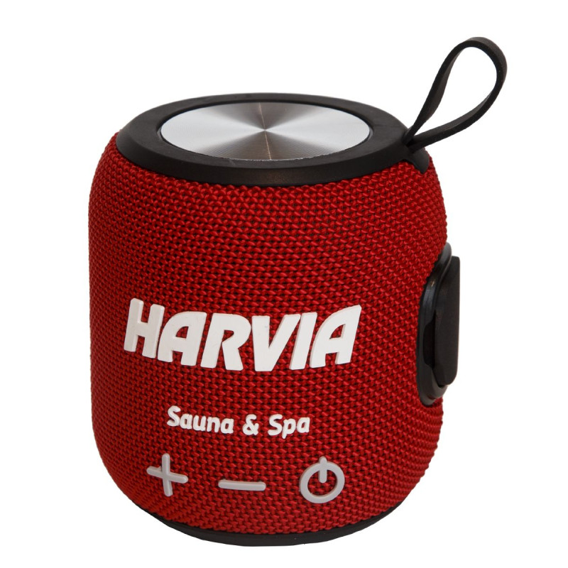 Waterbestendige saunaluidspreker HARVIA, rood