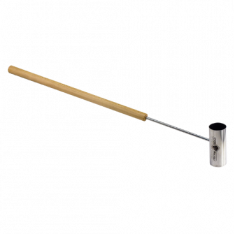 Saunalepel van roestvrij staal met lange steel, 200 ml