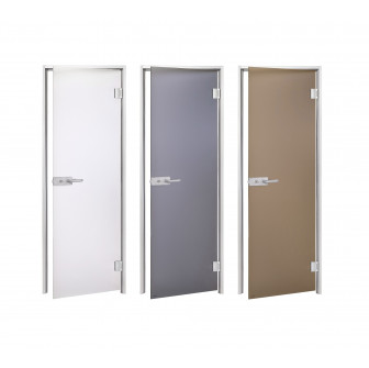 AD DORADO glazen saunadeuren, mat glas