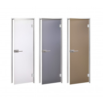 AD DORY glazen deuren voor stoomsauna, mat glas