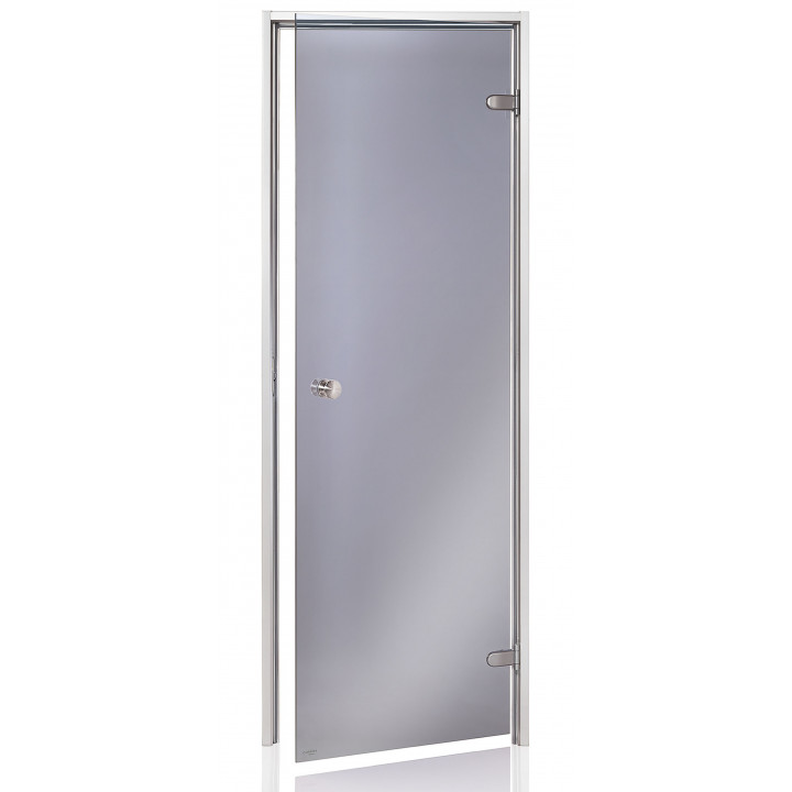AD glazen deuren voor stoomsauna, grijs glas