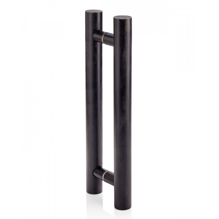 AD glazen saunadeur, zwart frame