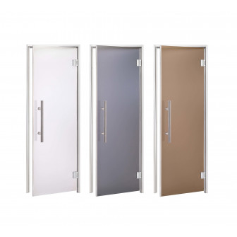 AD LUX glazen deuren voor stoomsauna, mat glas