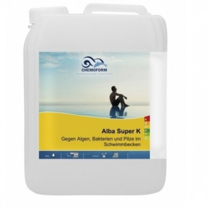 Niet-schuimende algicide CHEMOFORM Alba Super K, 5 L