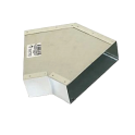 Elleboog plat 5F15 / 45 - 0