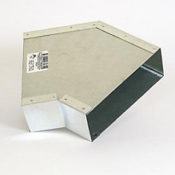 Elleboog plat 5F15 / 45  Elleboog plat 5F15 / 45