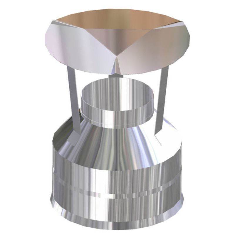 Afwerking + Regenkap d115 / 200