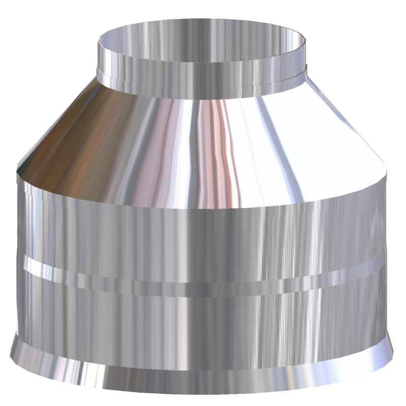 Schoorsteenmondstuk (boven) 0,5mm, NP Schoorsteenmondstuk (boven) 0,5mm, NP