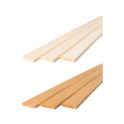 Sauna-afdeklijst, 15 x 90 mm - 0