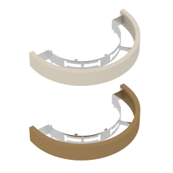 Veiligheidsleuning - voor SAWOTEC Ari Wandverwarming 