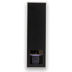 Aromatische geur met stokjes, pruimen- en rabarbergeur 100 ml 