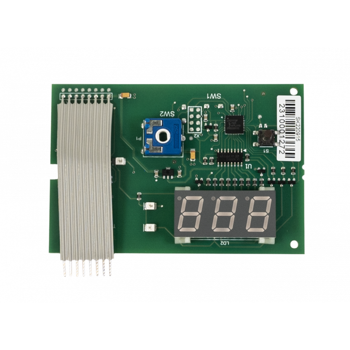 Reserveonderdelen - HARVIA-displaykaart voor model C80/C90/C150