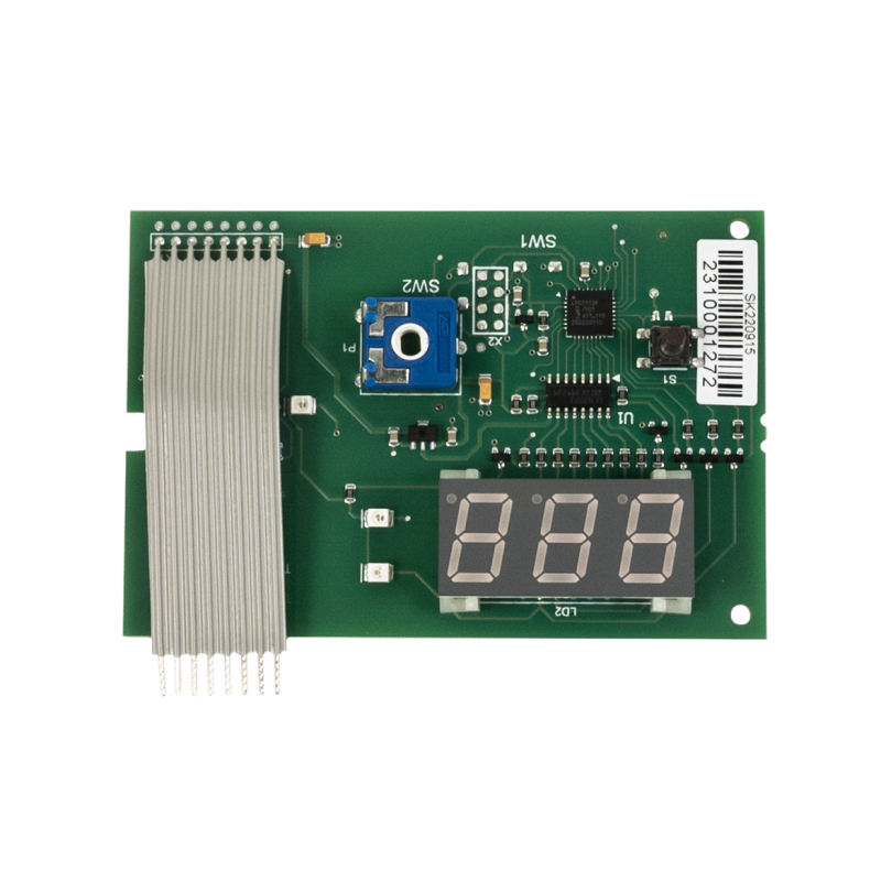 Reserveonderdelen - HARVIA-displaykaart voor model C80/C90/C150