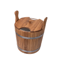 Houten emmer voor gardes, eikenhout 20 l - 3