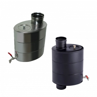 Ovale tank voor waterverwarming, d.115mm