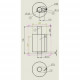 TANK VOOR SAUNA 45 L 0,8 mm, 115/D115