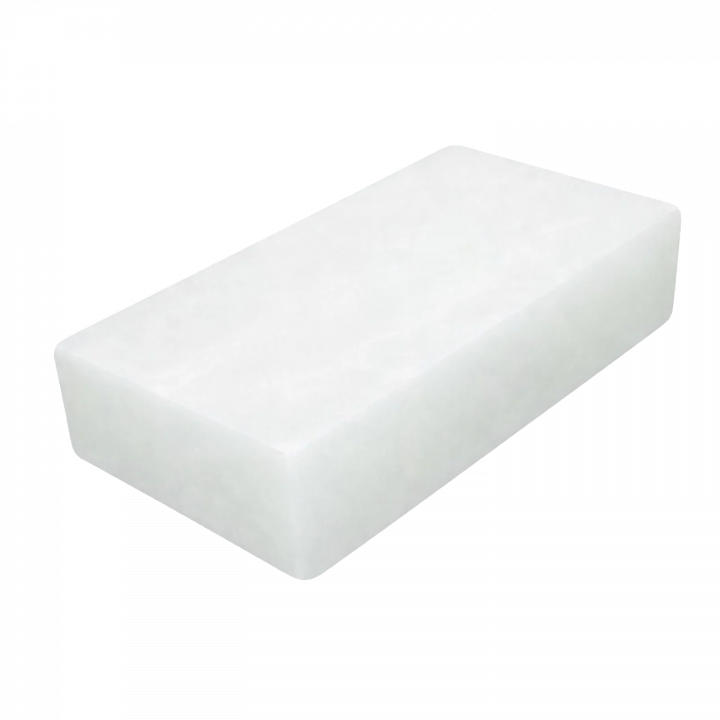 Witte Himalayazoutsteen 200 × 100 × 25 mm