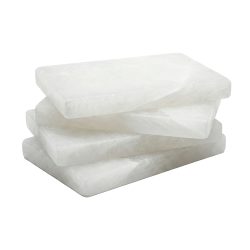 Witte Himalayazoutsteen 200 × 100 × 25 mm 