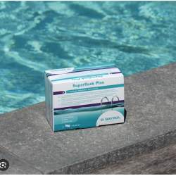 Waterzuiveraar betekent Superflock, 1 kg 