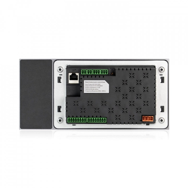 DM838T inbouwmuzieksysteem met 7-inch touchscreen