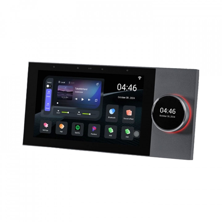 DM838T inbouwmuzieksysteem met 7-inch touchscreen