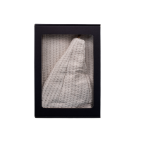 Cadeauset in geschenkdoos voor HEM. Heren saunahoed en schort - LINNEN