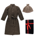 Geschenkset in geschenkdoos RENTO KENNO VOOR HEM. Badjas en hoed