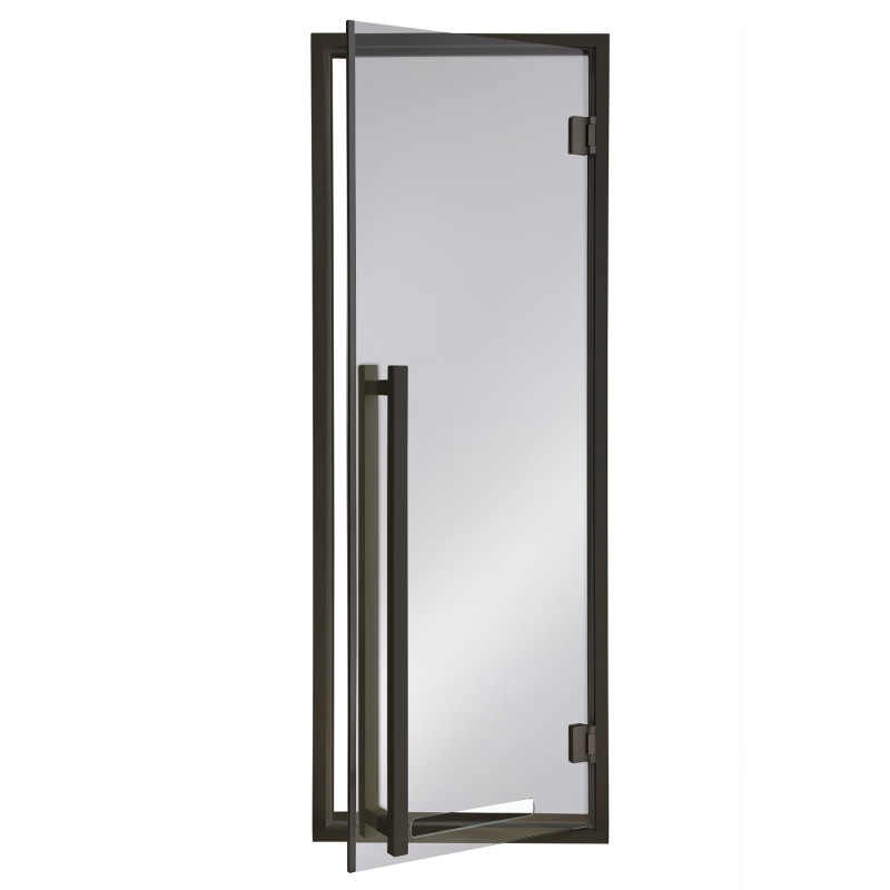 AD MODERN glazen saunadeuren, glaskleur grijs