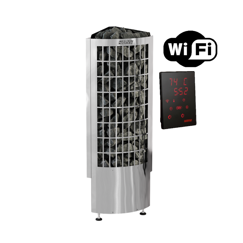 Elektrische kachel - HARVIA Cilindro Corner XE