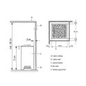 Elektrische saunakachel - EOS Cubo 2, antraciet pareleffect, styling 1 - 4 Elektrische saunakachel - EOS Cubo 2, antraciet pareleffect, styling 1 - 4