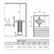 Elektrische saunakachel - HARVIA Cilindro Zwart Staal PC110E 10,8 kW