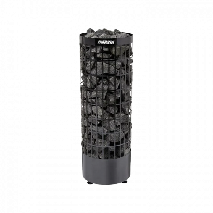 Elektrische saunakachel - HARVIA Cilindro Black Steel PC90E 9 kW