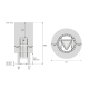 Elektrische saunakachel - Harvia Legend PO110FC 10,8 kW WiFi zwart