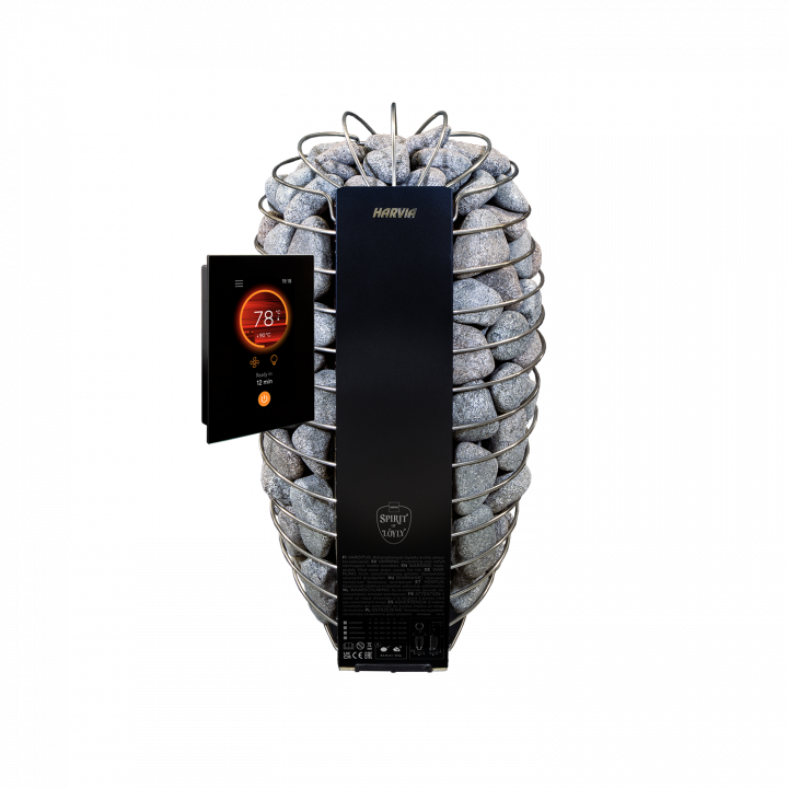 Elektrische saunakachels - HARVIA Spirit SP60FC 6,0 kW Fenix WiFi-set