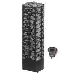 Elektrische saunakachel - NARVI SAANA, zwart  Elektrische saunakachel - NARVI SAANA, zwart