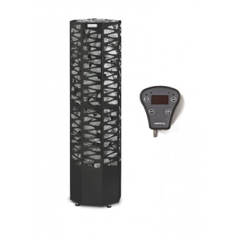 Elektrische saunakachel - NARVI SMOOTH 10,5 kW, zwart
