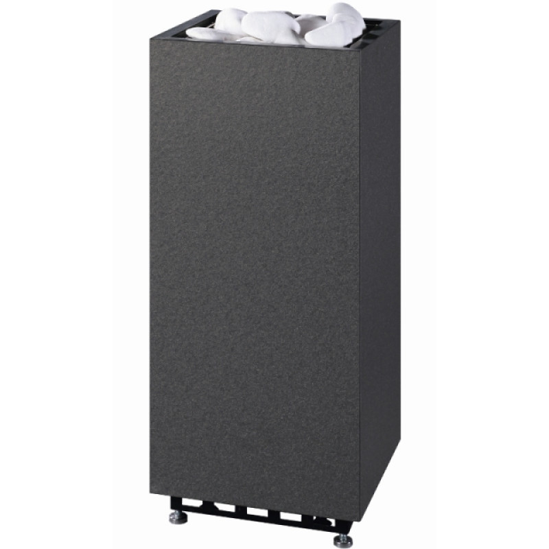 Elektrische saunakachel TULIKIVI RAE, zwart, zonder bedieningspaneel