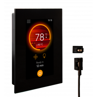 Upgradekit voor het bedieningspaneel van de elektrische saunakachel - Harvia Fenix ​​FX002XW Wifi met touchscreen en deursensor