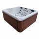 Elviona OCEANA massagebubbelbad, 4-5 personen