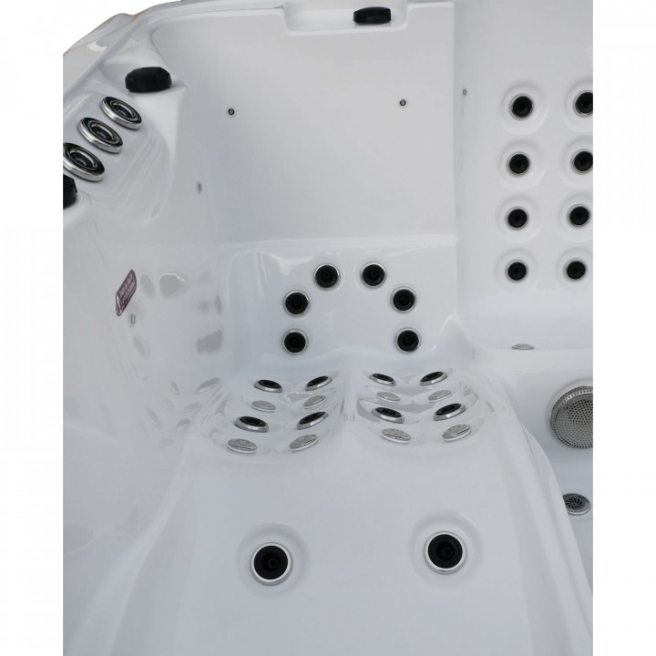Elviona OCEANA massagebubbelbad, 4-5 personen
