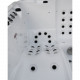 Elviona OCEANA massagebubbelbad, 4-5 personen