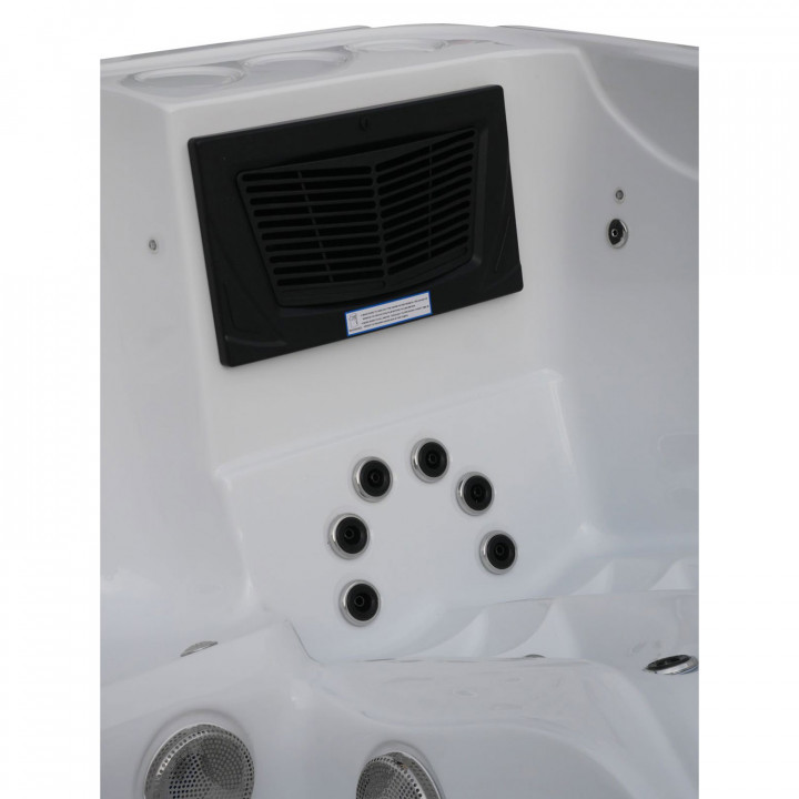 Elviona OCEANA massagebubbelbad, 4-5 personen