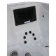 Elviona OCEANA massagebubbelbad, 4-5 personen