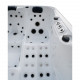 Elviona OCEANA massagebubbelbad, 4-5 personen
