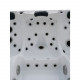 Elviona OCEANA massagebubbelbad, 4-5 personen