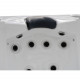 Elviona OCEANA massagebubbelbad, 4-5 personen