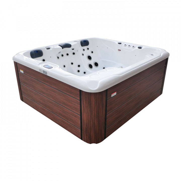Elviona OCEANA massagebubbelbad, 4-5 personen