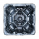 ELVIONA SERENA buitenjacuzzi, 7 personen