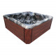 ELVIONA VELORA buitenbubbelbad, 5 personen