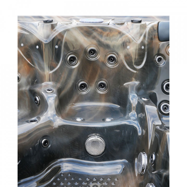 ELVIONA VELORA buitenbubbelbad, 5 personen